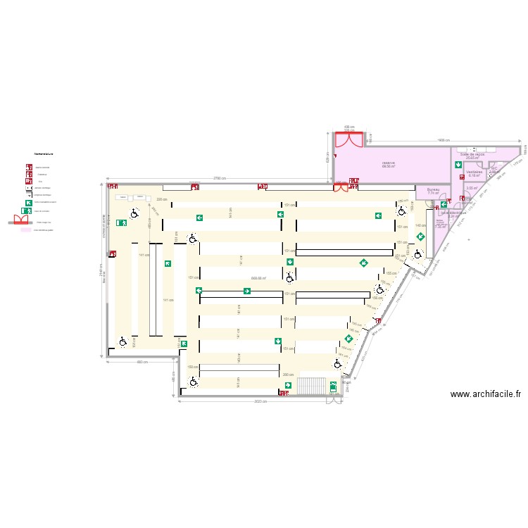 Stock privé après travaux Montigny le Bretonneux . Plan de 0 pièce et 0 m2