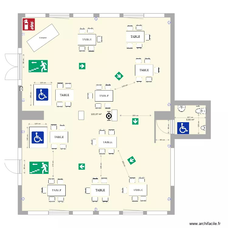 Clos de mélanie. Plan de Clos de mélanie. Plan de