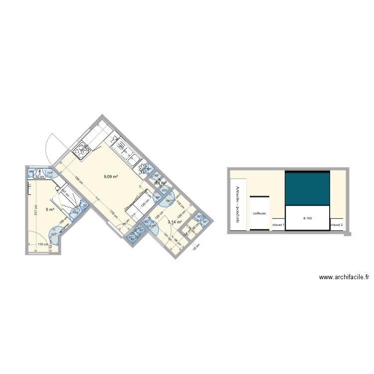 sdb2. Plan de 0 pièce et 0 m2