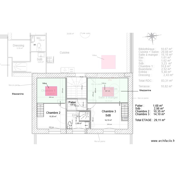 doumerc 2 travaux 3. Plan de 0 pièce et 0 m2