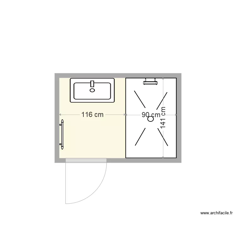 SDB RDC Domenichini. Plan de 