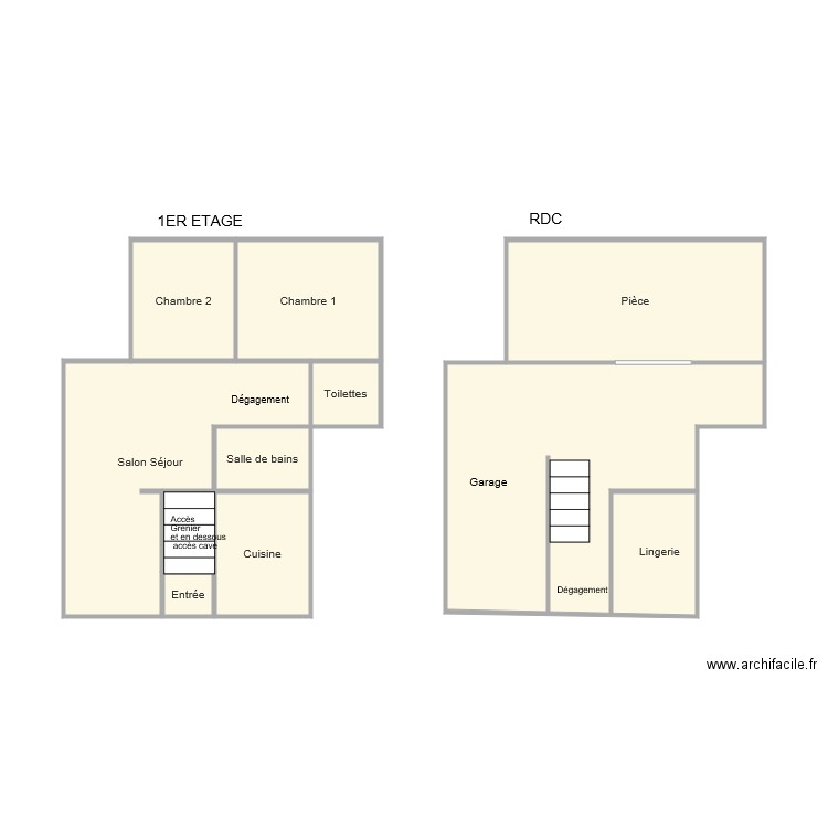 ANDRY. Plan de 0 pièce et 0 m2