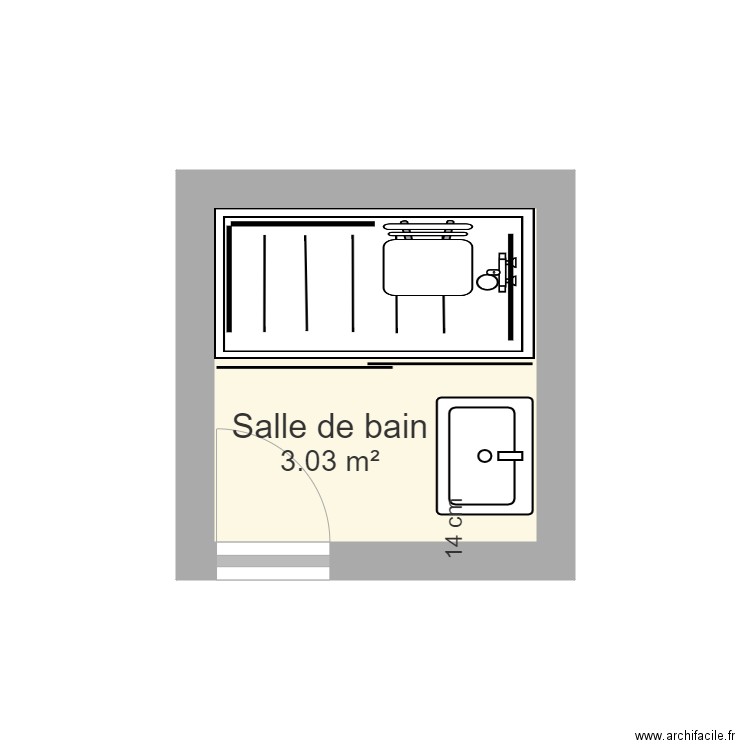 Projet CHARRIER Maryse plan 3. Plan de 0 pièce et 0 m2