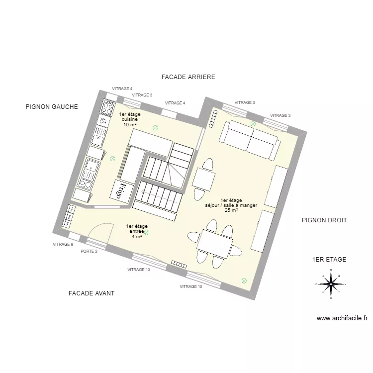 PLAN 1ER BRAMI M. Plan de 