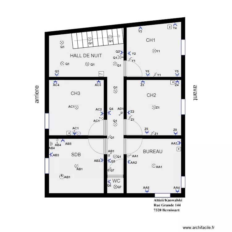 MARIO. Plan de 6 et 53 m² MARIO. Plan de 6 et 53 m²