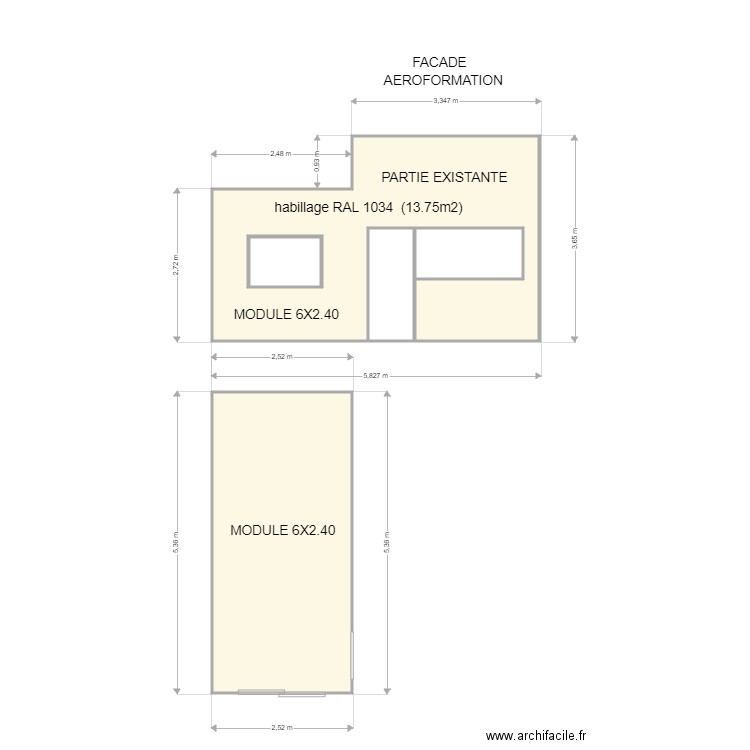 COFICIEL. Plan de 0 pièce et 0 m2
