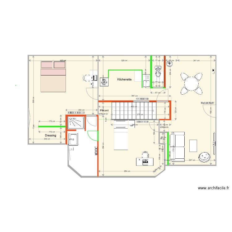 Theys appart alt B. Plan de 0 pièce et 0 m2