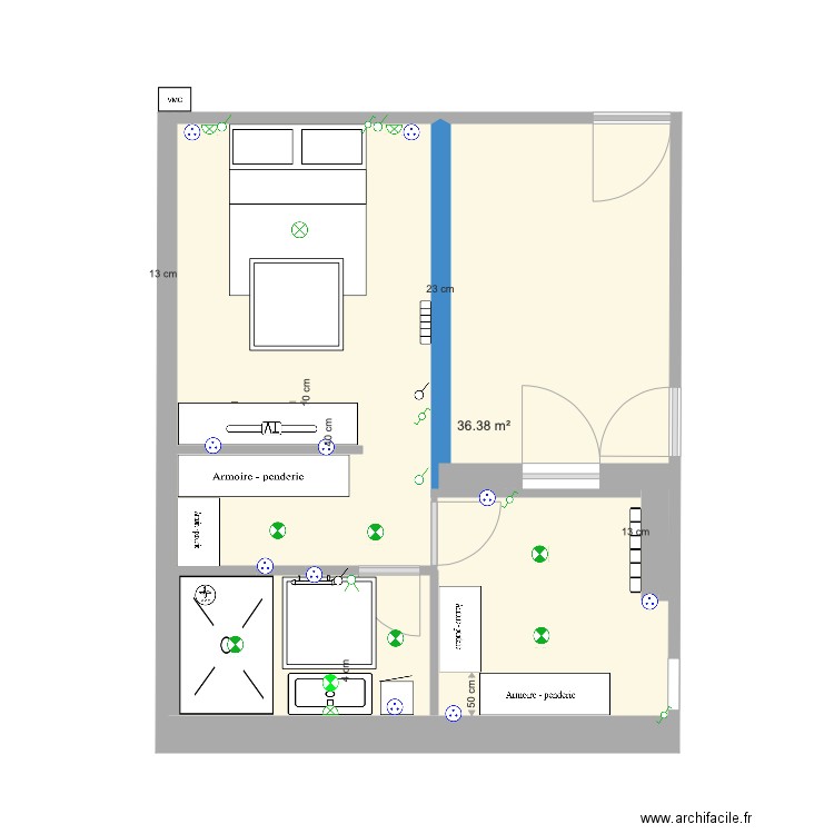 Suite Parentale v6. Plan de 0 pièce et 0 m2