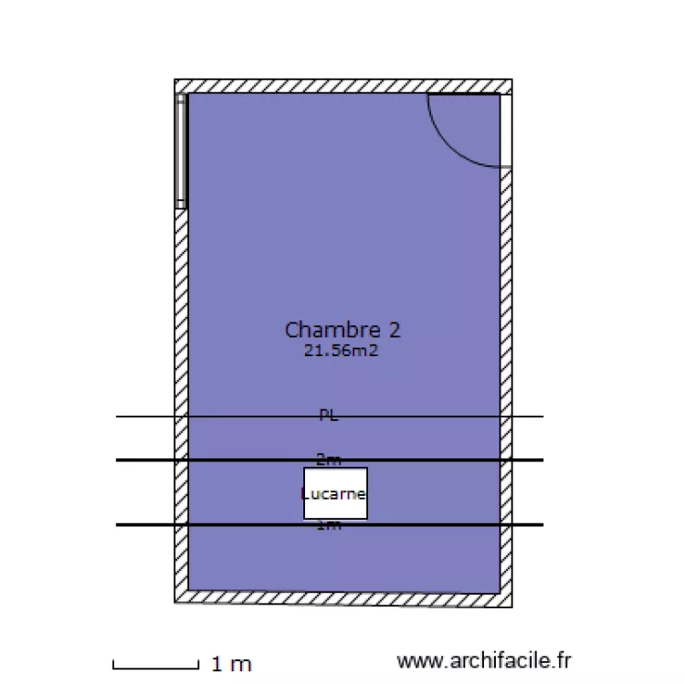 Chambre 2. Plan de Chambre 2. Plan de