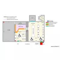 CHEZ PANDA  Apr&egrave;s travaux avec espace de rotation