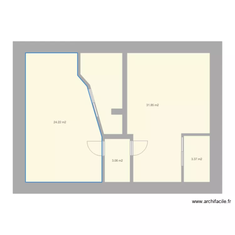 Maison RK. Plan de Maison RK. Plan de