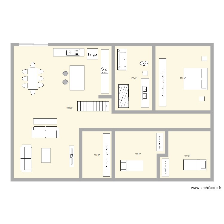 maisom. Plan de 0 pièce et 0 m2