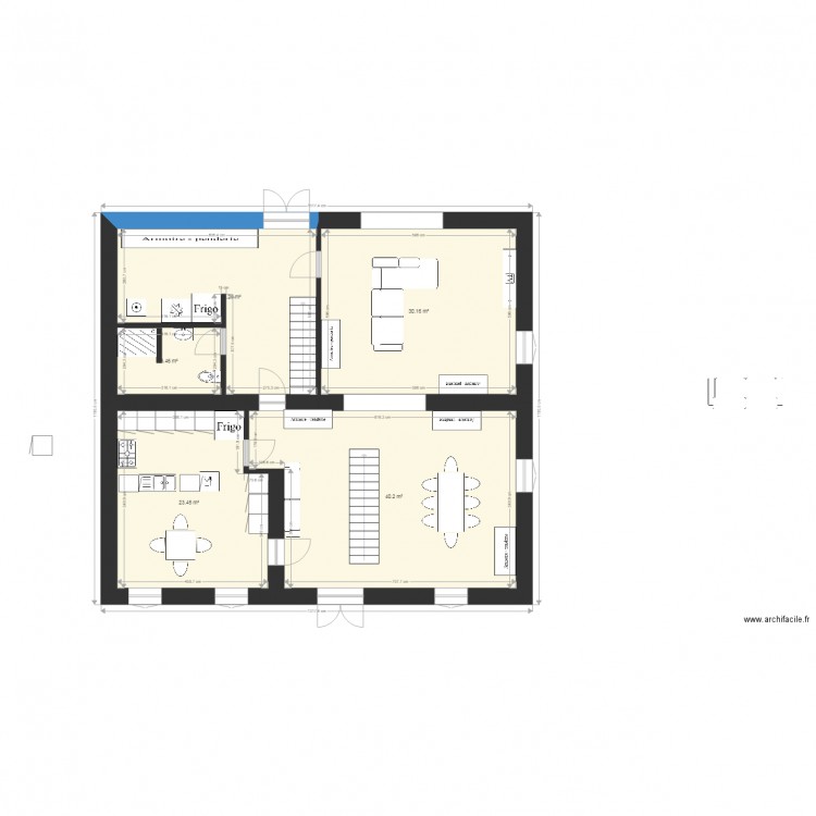 plan de maison 28 janvier. Plan de 0 pièce et 0 m2