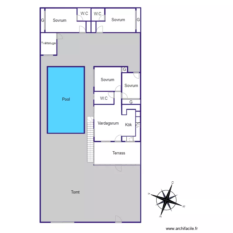 4993 calle lope de vega 45A. Plan de 