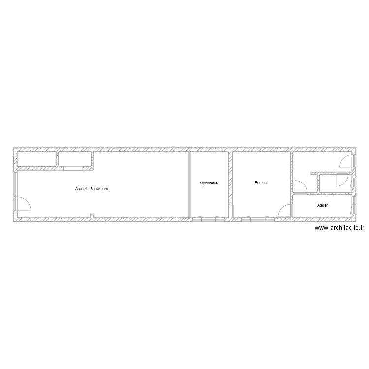 Jurbise optique. Plan de 0 pièce et 0 m2