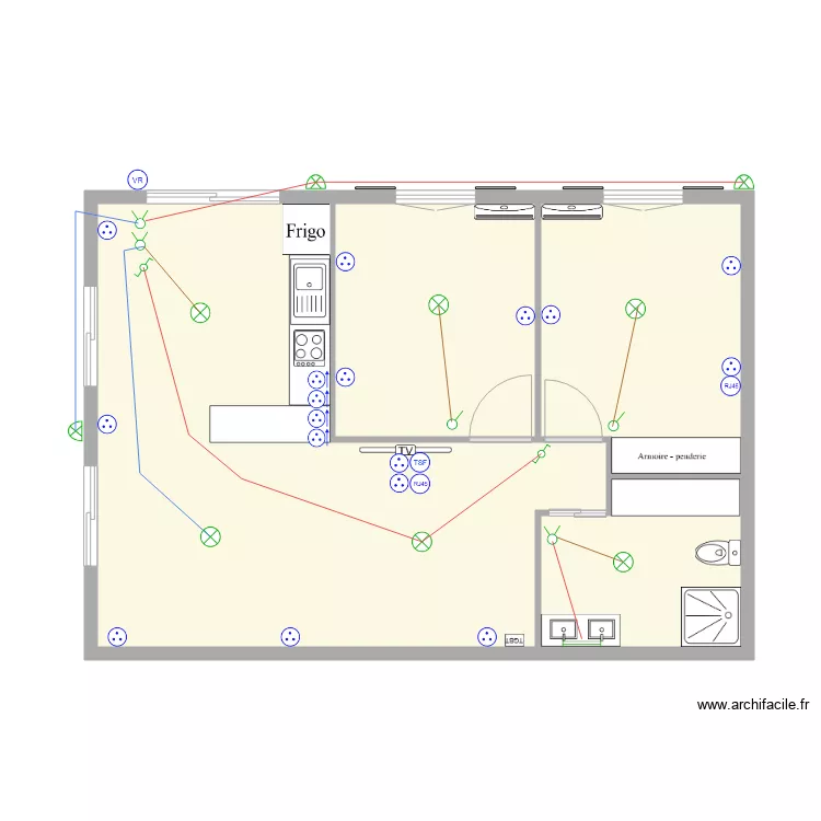 noel ss elec. Plan de 