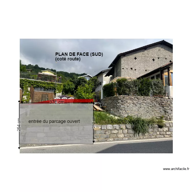 saviese plan garage . Plan de 