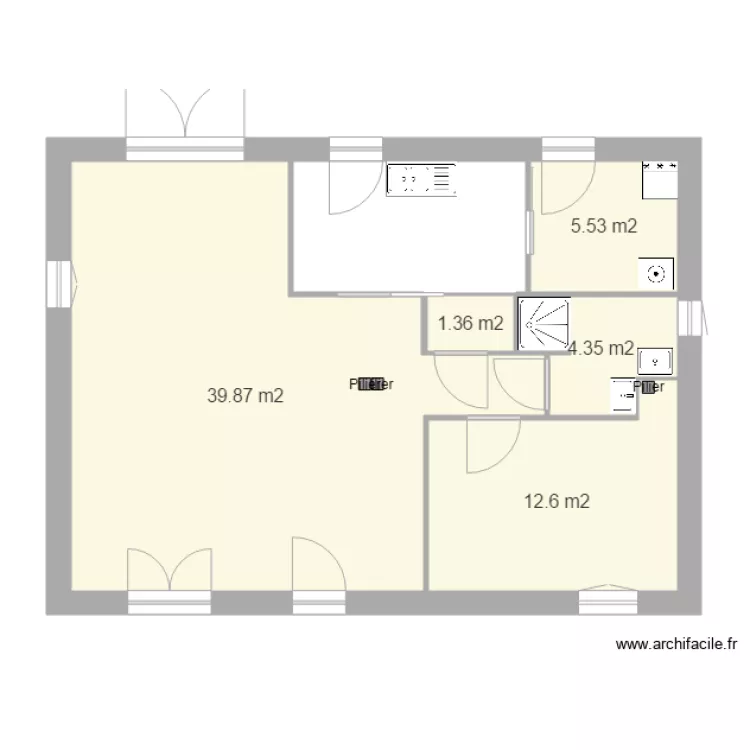 Saché Tillière pour ABITAL. Plan de Saché Tillière pour ABITAL. Plan de