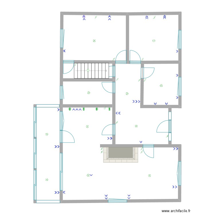 rénovation Quentin et Marie. Plan de 0 pièce et 0 m2