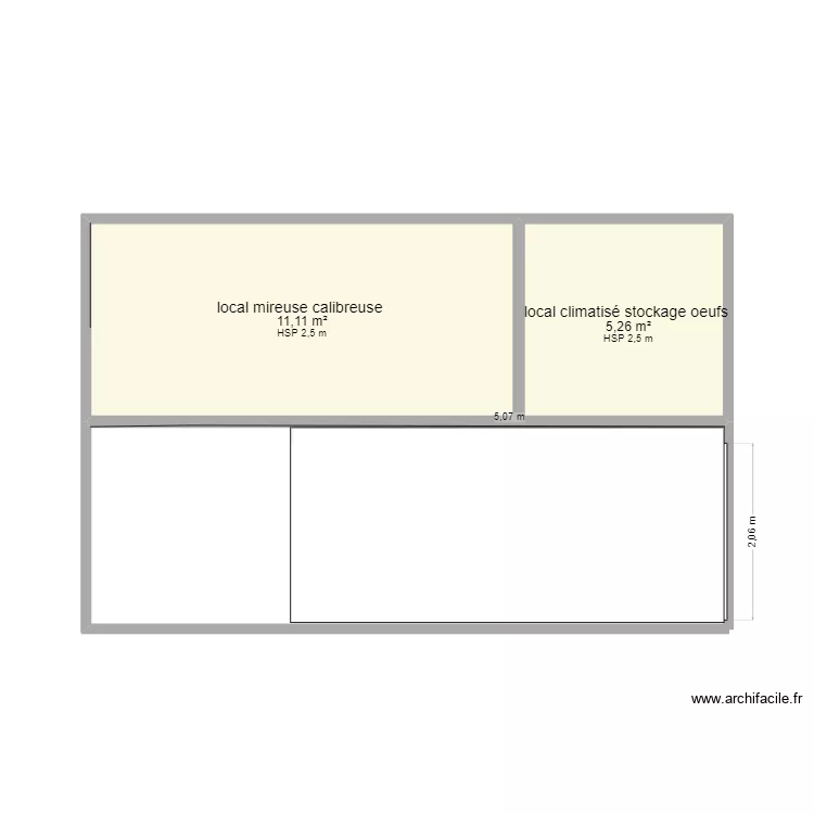PROJET CEO 1 GAEC PIERRES ET TERRES. Plan de 