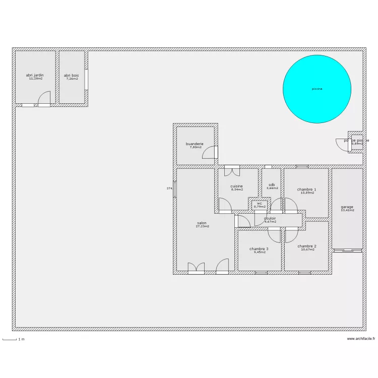 st marcel. Plan de 