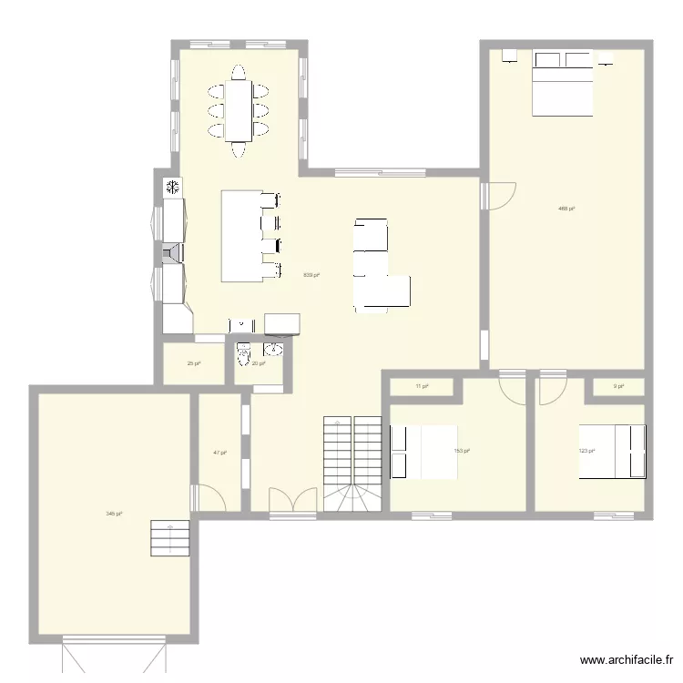 ebauche daisy. Plan de 