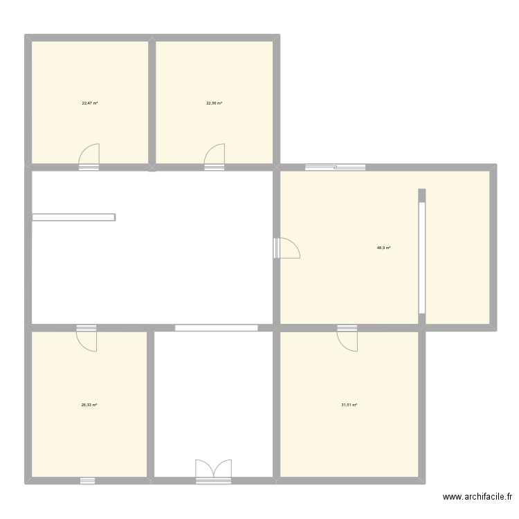 Plan espace accueil. Plan de 0 pièce et 0 m2