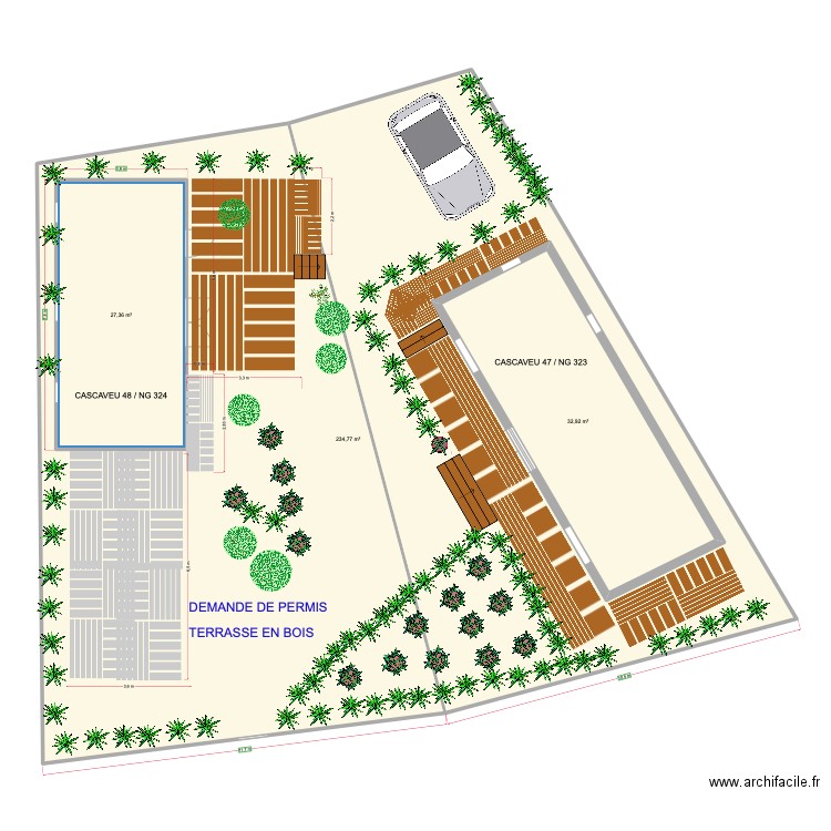 cascaveu. Plan de 0 pièce et 0 m2