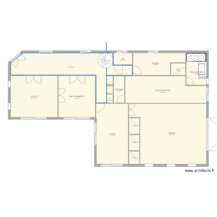 PLAN SAINT EVARZEC11. Plan de 0 pièce et 0 m2