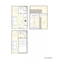 chambres 2 et 3 &eacute;tage 1 mezza BIS