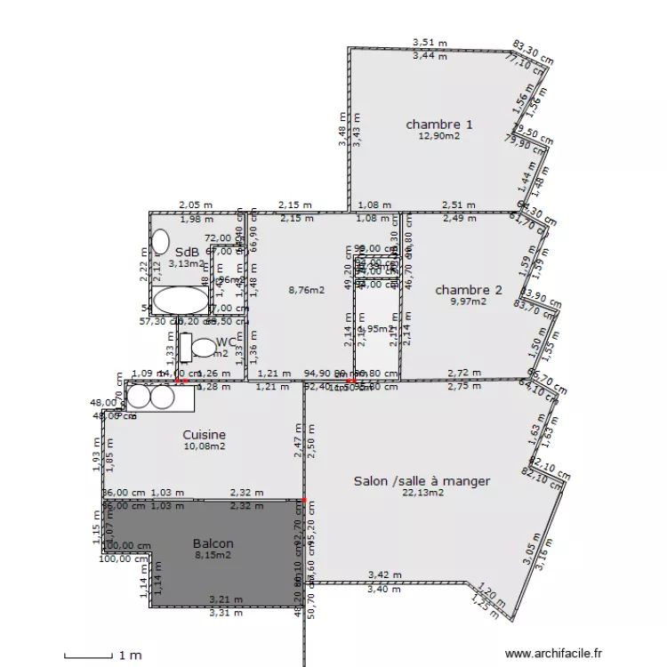 waltz. Plan de 