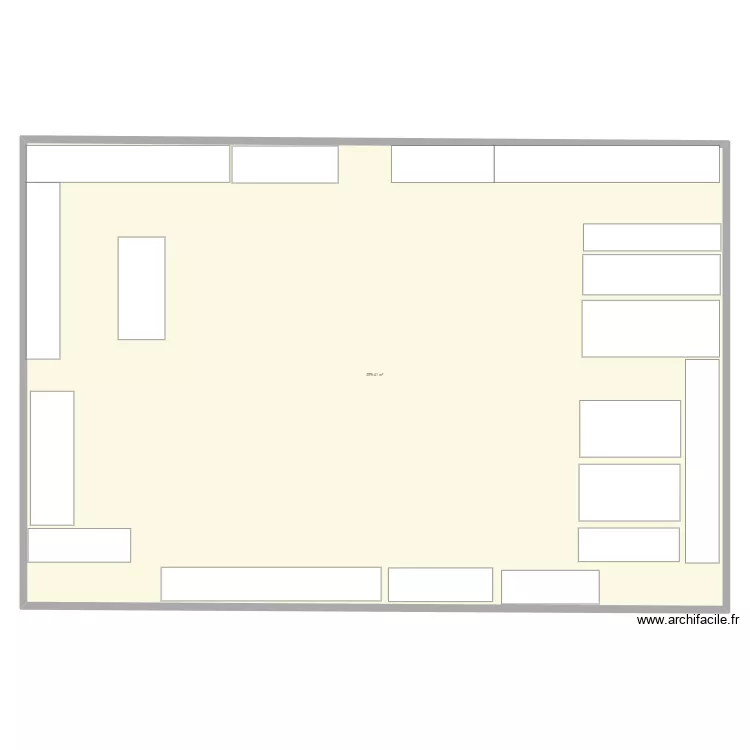 Magasin plan Auchan. Plan de 