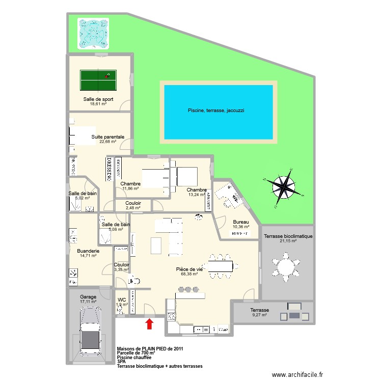 BERANGER. Plan de 0 pièce et 0 m2