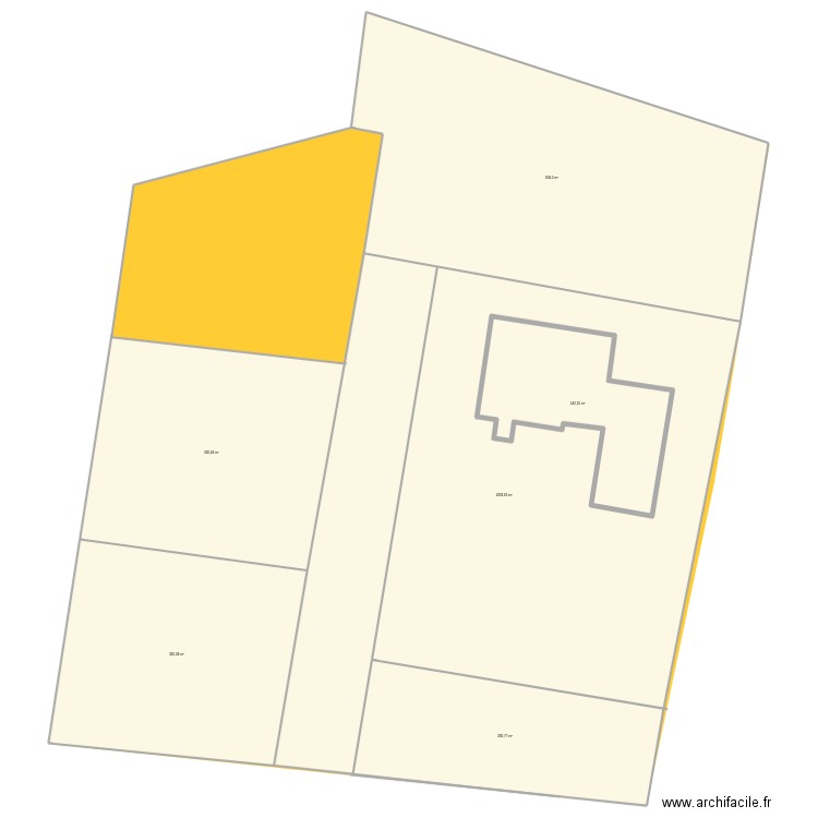 obernai 15 aare. Plan de 6 pièces et 2826 m2