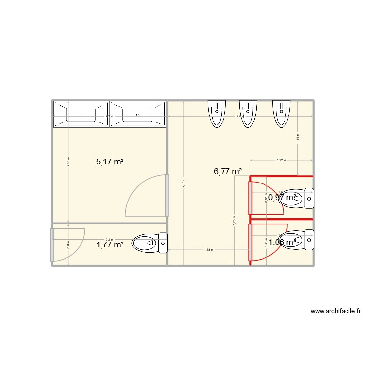 sanitaire euroserum. Plan de 0 pièce et 0 m2 sanitaire euroserum. Plan de 0 pièce et 0 m2