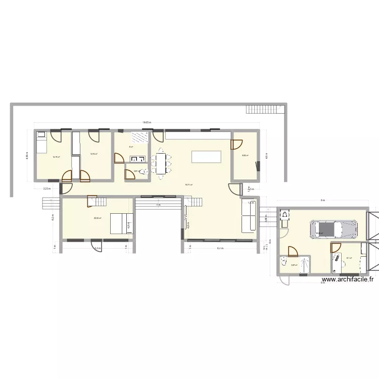 maison marignane. Plan de 10  et 185 m²