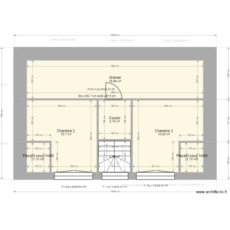 Eric SAULNIER Maison. Plan de 0 pièce et 0 m2