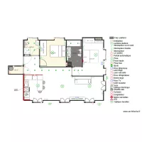Villa madeleine R2 Plan Electricit&eacute; Partie 2
