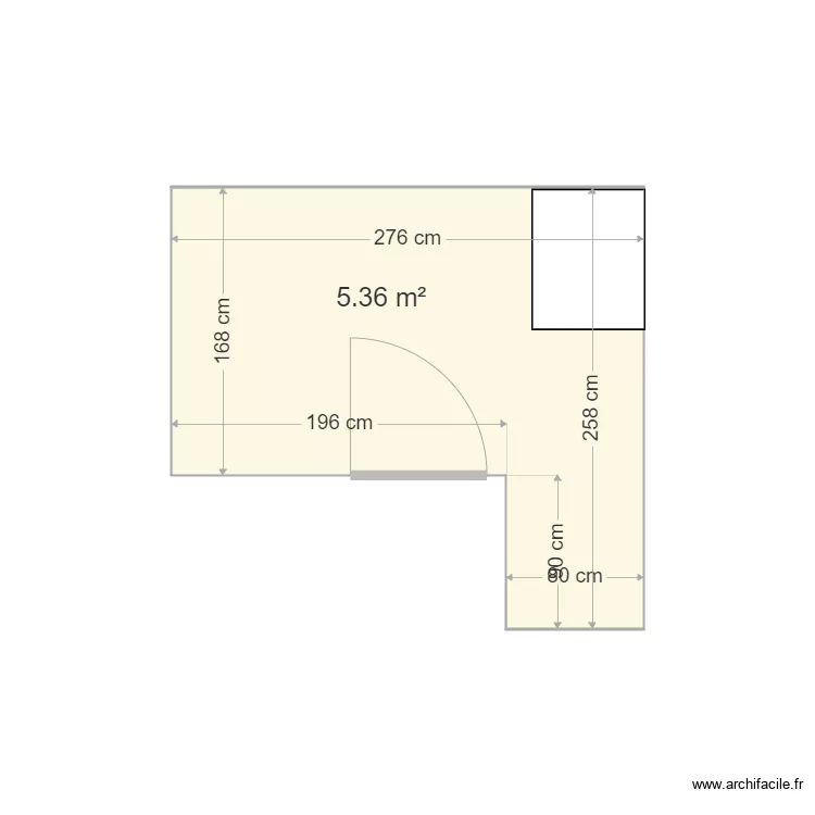 SDB am&eacute;nag&eacute;e. Plan de 