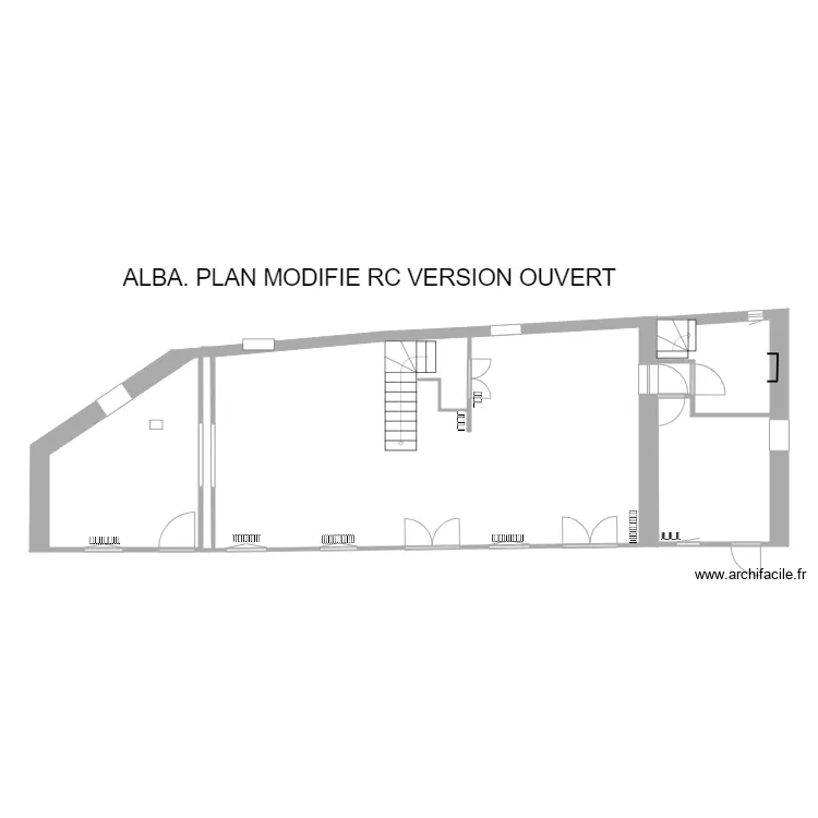 PLAN MODIFIE RC ALBA VERSION OUVERT. Plan de 