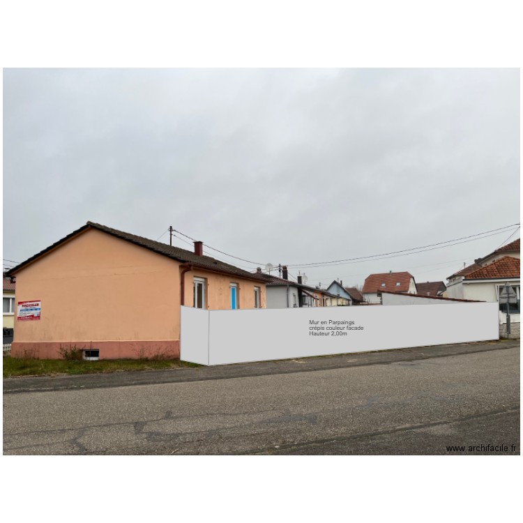 cloture. Plan de 0 pièce et 0 m2