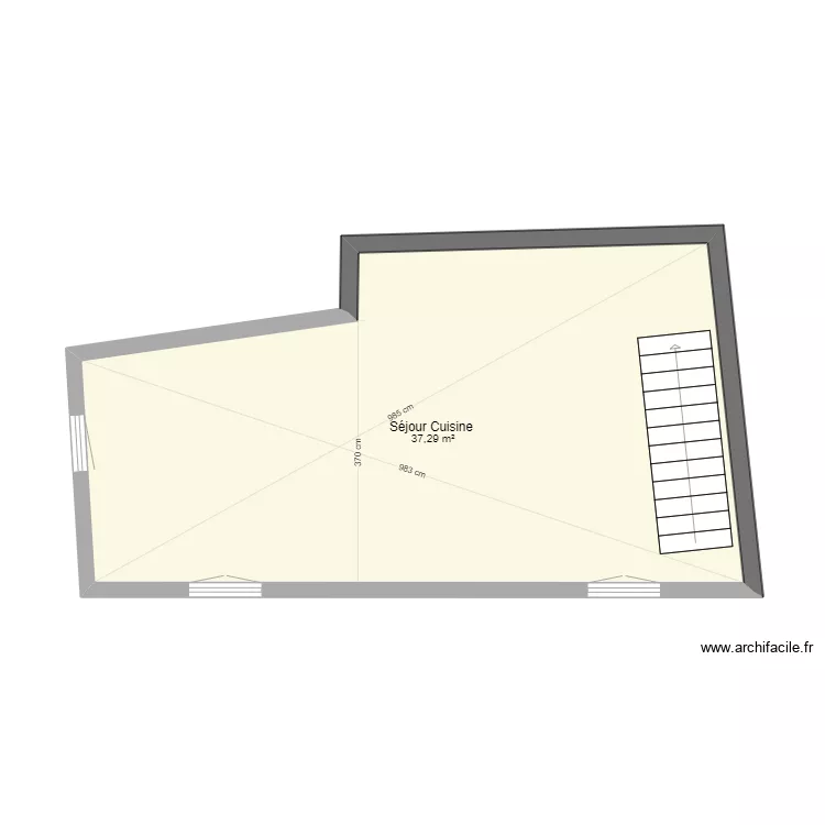 Sylvie 1. Plan de 