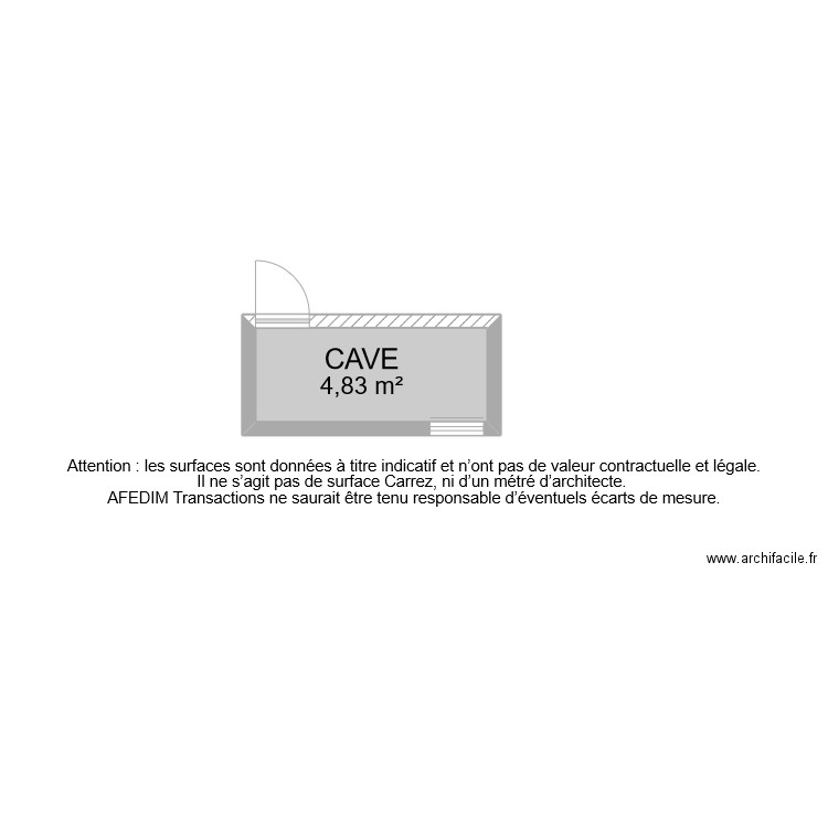 BI 9314 CAVE. Plan de 0 pièce et 0 m2