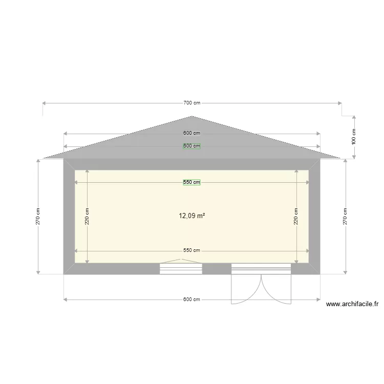facade_porte+fen&ecirc;tre_2. Plan de 