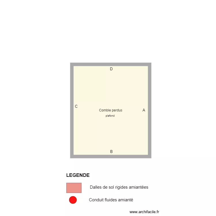 comble logement 1. Plan de 