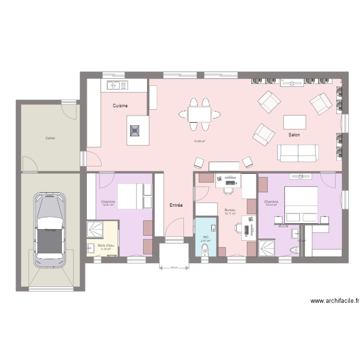 Maison 10 v3. Plan de 0 pièce et 0 m2