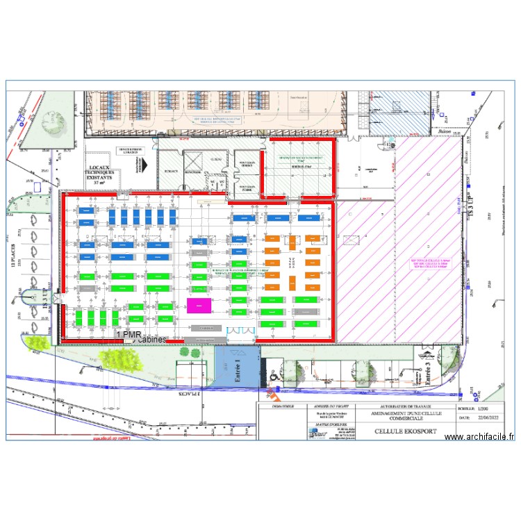 LE PONTET 11 ALEX nouveau 01. Plan de 0 pièce et 0 m2