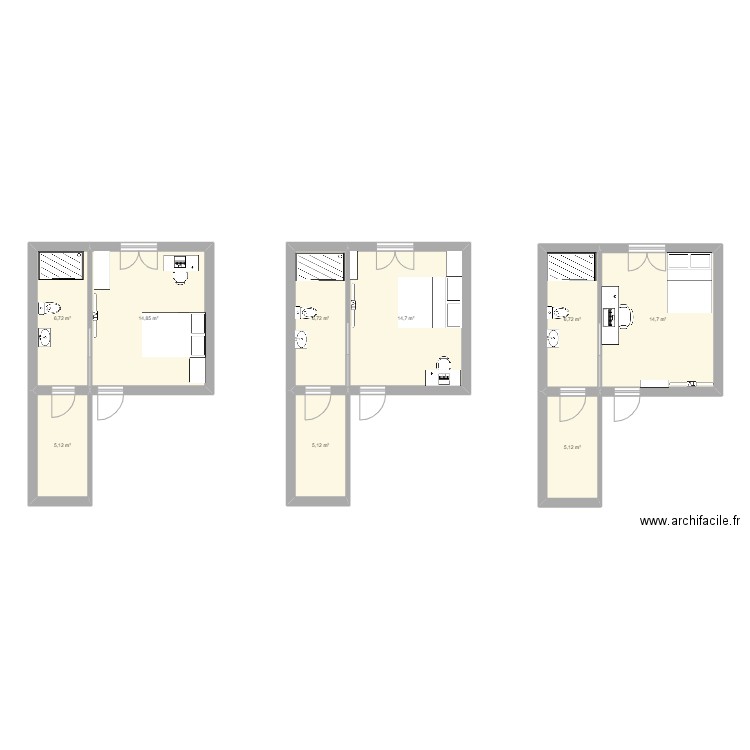 chambre alan. Plan de 0 pièce et 0 m2