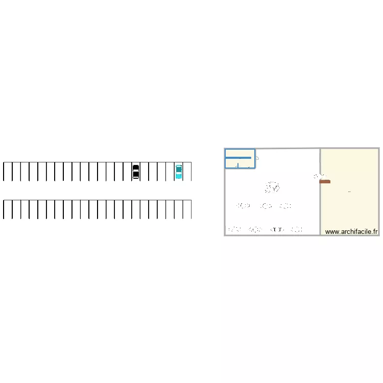 nina alassane. Plan de 