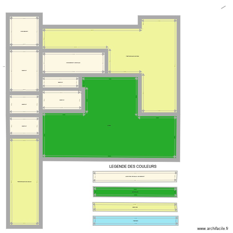 IMPLANTATION 2. Plan de 0 pièce et 0 m2